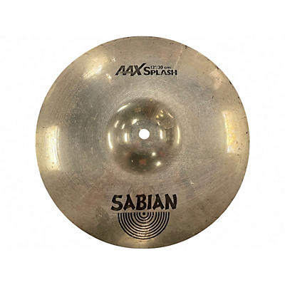 Used SABIAN 12in AAX Splash Brilliant Cymbal