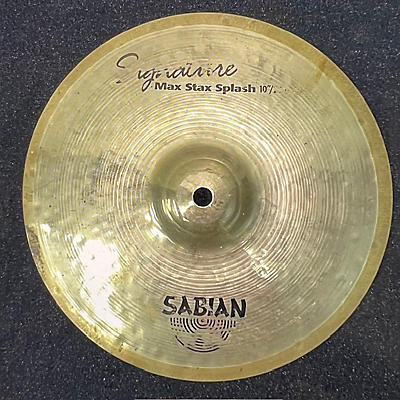 Sabian Used SABIAN 12in Mike Portnoy Signature Max Stax Cymbal