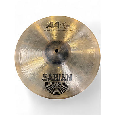 SABIAN Used SABIAN 13in AA El Sabor Salsa Splash Cymbal