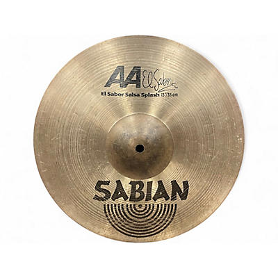 Used SABIAN 13in AA El Sabor Salsa Splash Cymbal