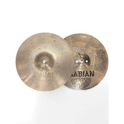 Used SABIAN 13in AA Fusion Hi Hat Pair Cymbal