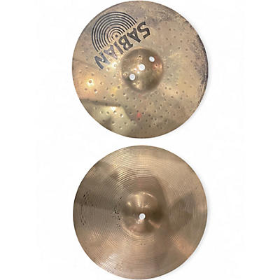 Used SABIAN 13in AA Fusion Hi Hat Pair Cymbal