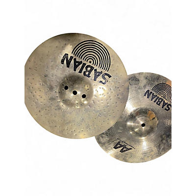 Used SABIAN 13in AA Fusion Hi Hat Pair Cymbal