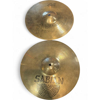 Used SABIAN 13in AA REGULAR HATS Cymbal