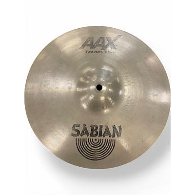 Used SABIAN 13in AAX Fast Hi Hat Pair Cymbal