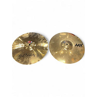 Used SABIAN 13in AAX X Celerator Hi Hat Pair Cymbal