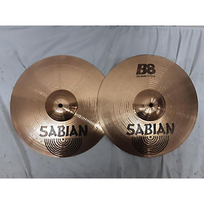 SABIAN Used SABIAN 13in B8 Hi Hat Pair Cymbal