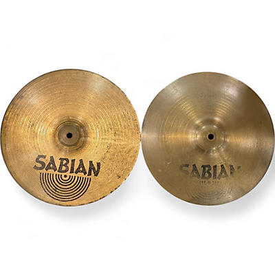 SABIAN Used SABIAN 13in B8 Hi Hat Pair Cymbal