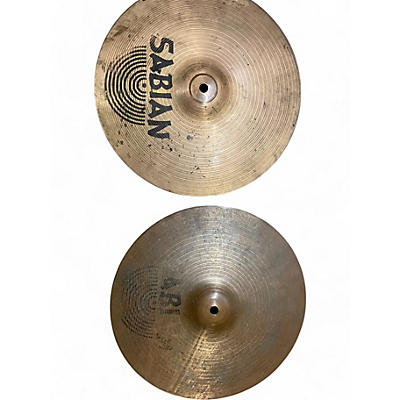 Sabian Used SABIAN 13in B8 Hi Hat Pair Cymbal