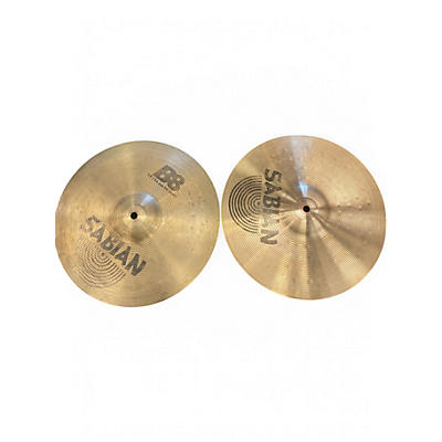 Used SABIAN 13in B8 Hi Hat Pair Cymbal