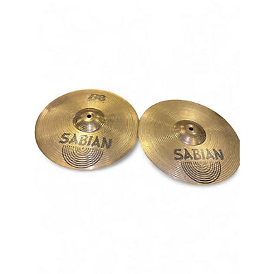 Used SABIAN 13in B8 Hi Hat Pair Cymbal