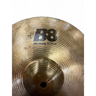 Used SABIAN 13in B8 Hi Hat Pair Cymbal