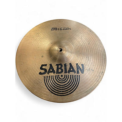 Used SABIAN 13in B8 Hi Hat Pair Cymbal