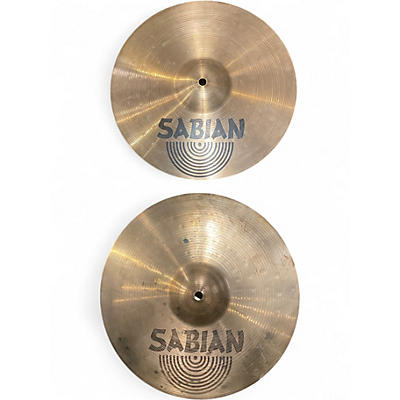 Used SABIAN 13in B8 Hi Hat Pair Cymbal