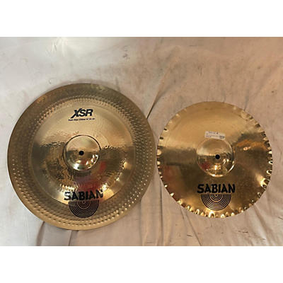 SABIAN Used SABIAN 13in Fast Stax Set 13"-16" Cymbal