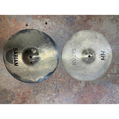 SABIAN Used SABIAN 13in HH Fusion Hi Hat Pair Cymbal