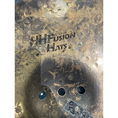 Used SABIAN 13in HH Fusion Hi Hat Pair Cymbal