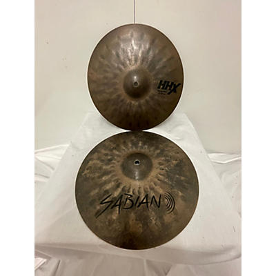 SABIAN Used SABIAN 13in HHX Fierce Hats Cymbal