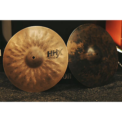 SABIAN Used SABIAN 13in Jojo Mayer Signature Fierce Hi Hat Pair Cymbal