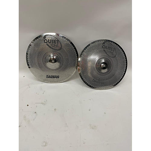 SABIAN Used SABIAN 13in Quiet Tone Hi Hat Pair Cymbal 31