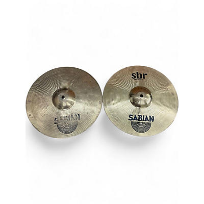 Used SABIAN 13in SBR Hi Hat Pair Cymbal