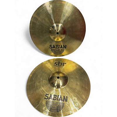 Used SABIAN 13in SBR Hi Hat Pair Cymbal