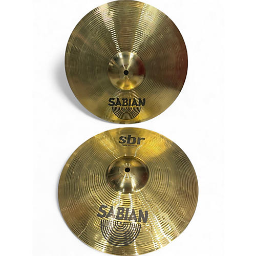 Used SABIAN 13in SBR Hi Hat Pair Cymbal 31