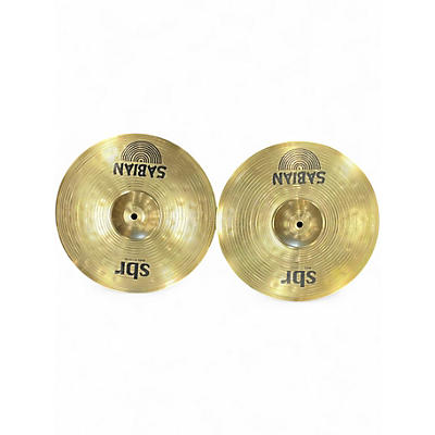 Used SABIAN 13in SBR Hi Hat Pair Cymbal