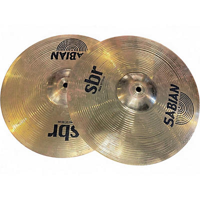 Used SABIAN 13in SBR Hi Hat Pair Cymbal