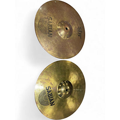 Used SABIAN 13in SBR Hi Hat Pair Cymbal