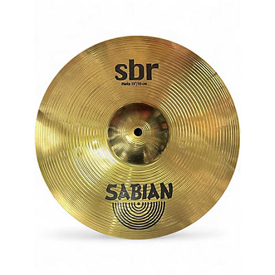Used SABIAN 13in SBR Hi Hat Pair Cymbal