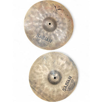 Used SABIAN 13in VAULT FIERCE HATS Cymbal