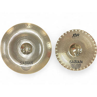 Used SABIAN 13in XSR FAST STAX 13/16 Cymbal