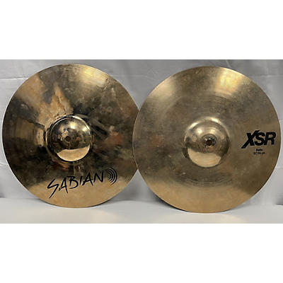 SABIAN Used SABIAN 13in XSR Hi-Hat Pair Cymbal