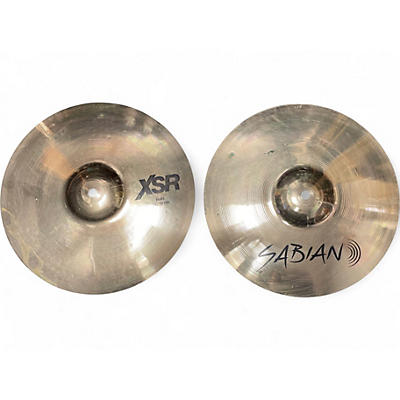 Used SABIAN 13in XSR Hi Hat Pair Cymbal