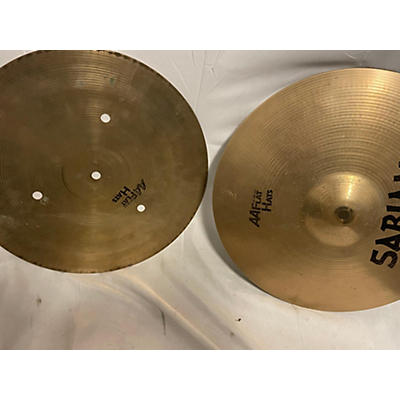 Used SABIAN 14in AA Flat Hi Hat Pair Cymbal