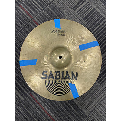 SABIAN Used SABIAN 14in AA HARD ROCK HI HATS PAIR Cymbal