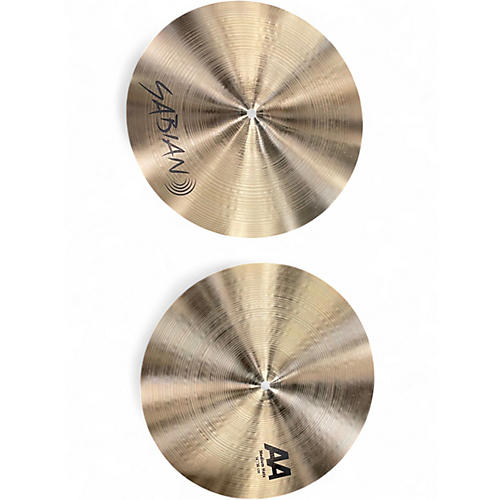 Used SABIAN 14in AA MEDIUM HATS Cymbal 33