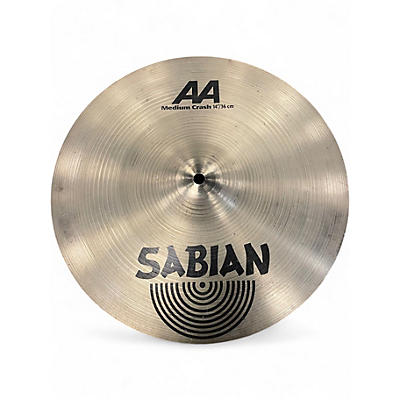 Used SABIAN 14in AA Medium Crash Cymbal