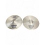 Used SABIAN 14in AA Medium Hi Hat Pair Brilliant Cymbal 33