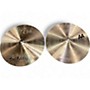 Used SABIAN 14in AA Medium Hi Hat Pair Brilliant Cymbal 33