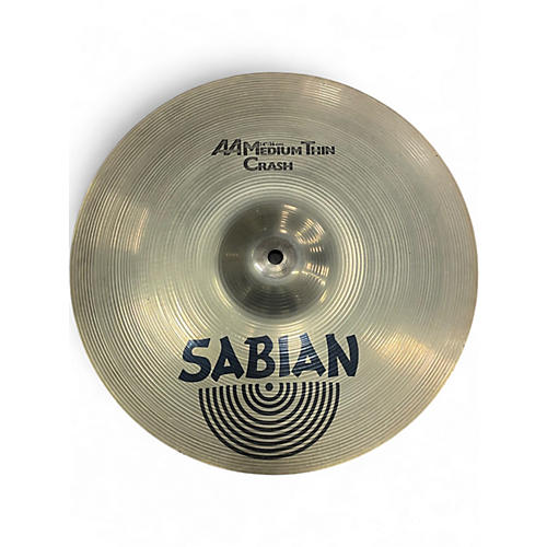 Used SABIAN 14in AA Medium Thin Crash Cymbal 33