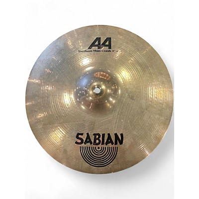 Used SABIAN 14in AA Medium Thin Crash Cymbal