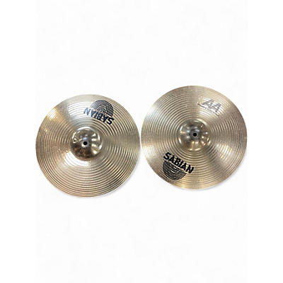Used SABIAN 14in AA Metal X Hi Hat Pair Cymbal