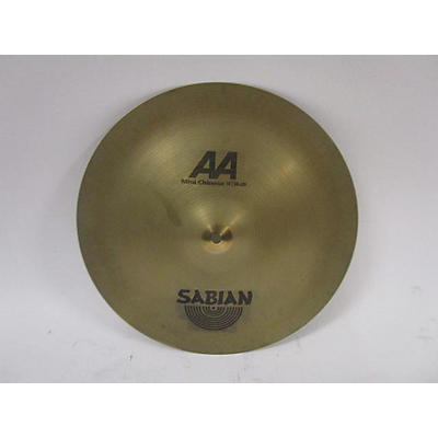 SABIAN Used SABIAN 14in AA Mini Chinese Cymbal