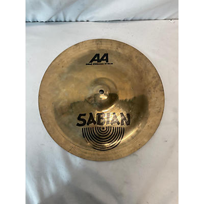 SABIAN Used SABIAN 14in AA Mini Chinese Cymbal