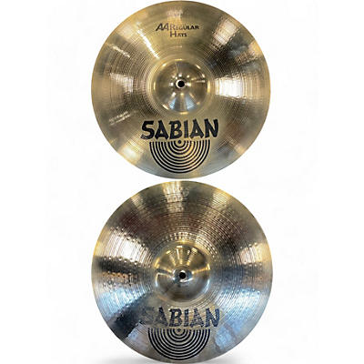 SABIAN Used SABIAN 14in AA Regular Hats Cymbal