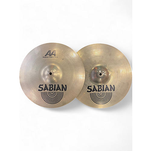 Used SABIAN 14in AA Regular Hats Pair Cymbal 33