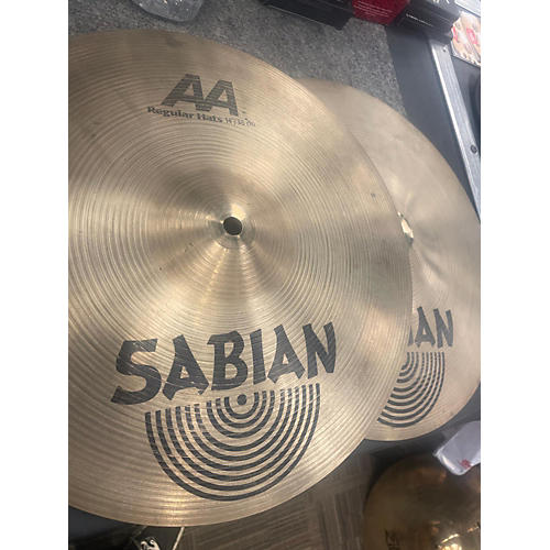 SABIAN Used SABIAN 14in AA Regular Hi Hat Pair Cymbal 33