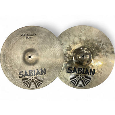 Used SABIAN 14in AA Regular Hi Hat Pair Cymbal